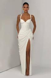 Elara Maxi Dress - Ivory