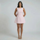Selina Bow Mini Dress