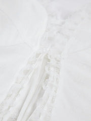 Fly Away Fairytale Lace Trim Crop Cami Top