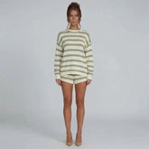 Ruby Striped Lounge Set