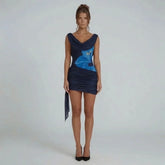 Millie Ruched Mini Dress