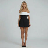 Lilliana Bow Mini Dress