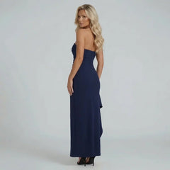 Eve Ruched Maxi Dress