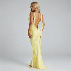 Cecelia Rosette Maxi Dress