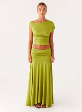 LIANA | RUCHED MAXI SET