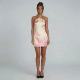 Sariah Halter Mini Dress