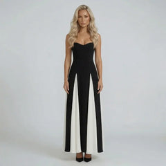 Sydney Contrast Maxi Dress