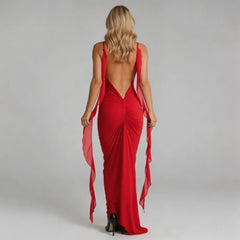 Cecelia Rosette Maxi Dress