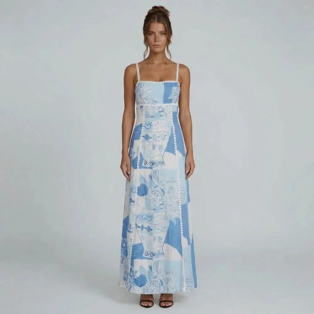 Eliana Bow Maxi Dress