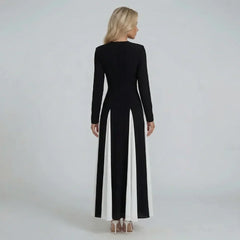 Sydney Contrast Maxi Dress