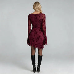 Gwendolyn Mesh Mini Dress