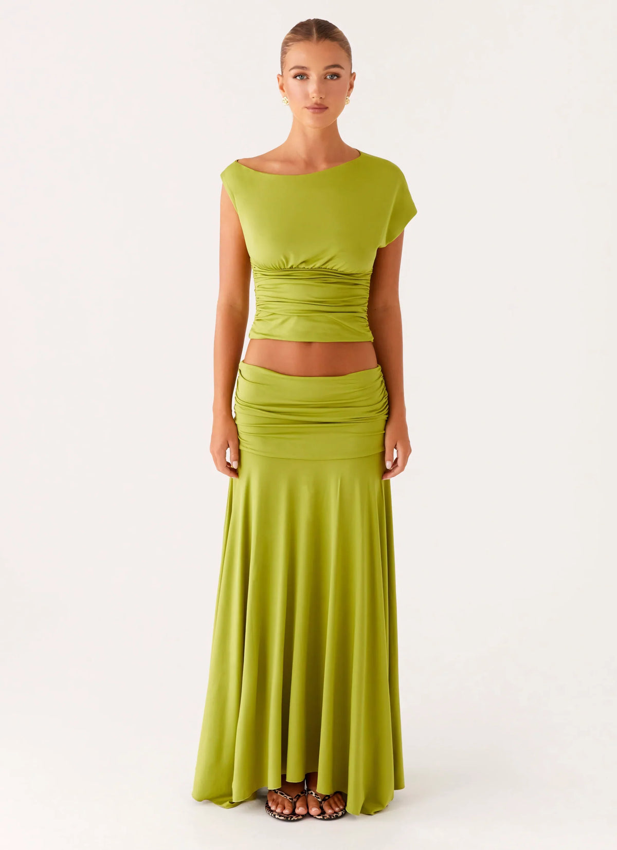 LIANA | RUCHED MAXI SET